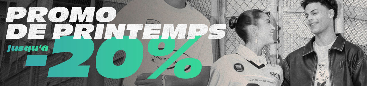 People wearing streetwear clothing with spring deal in it