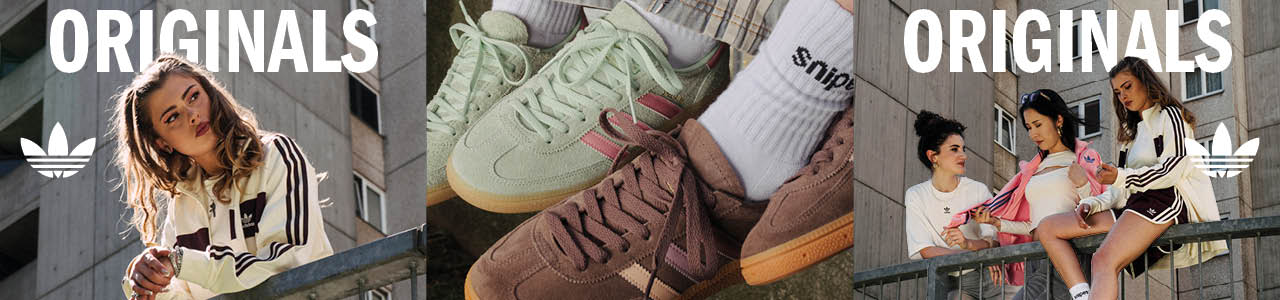 group of women in the street wearing adidas t-toe sneakers and summer apparel