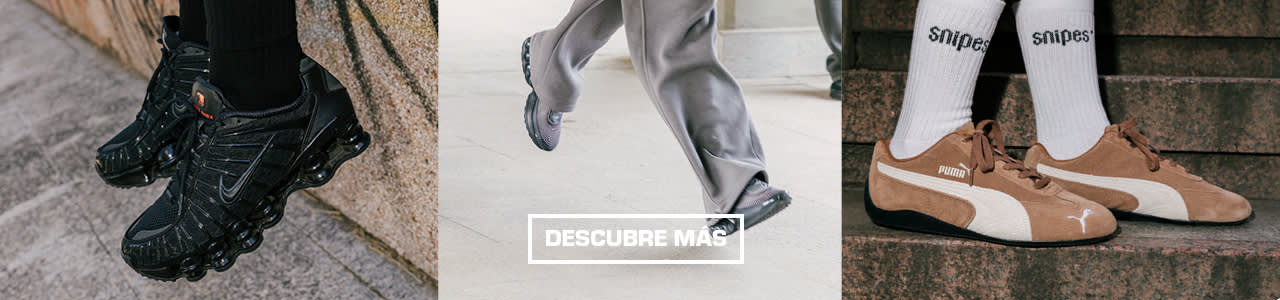 Nike, puma and more sneakers in black, silver, beige and other colors.