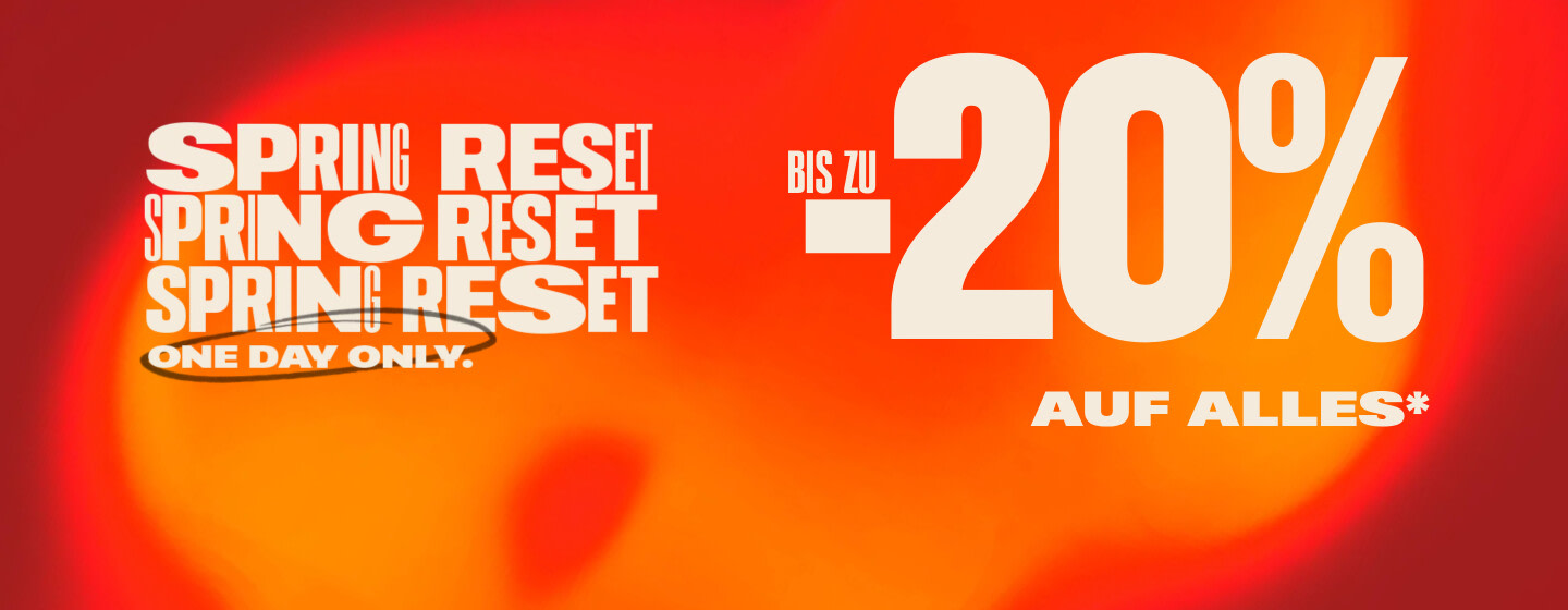 Spring Reset campaign promo
