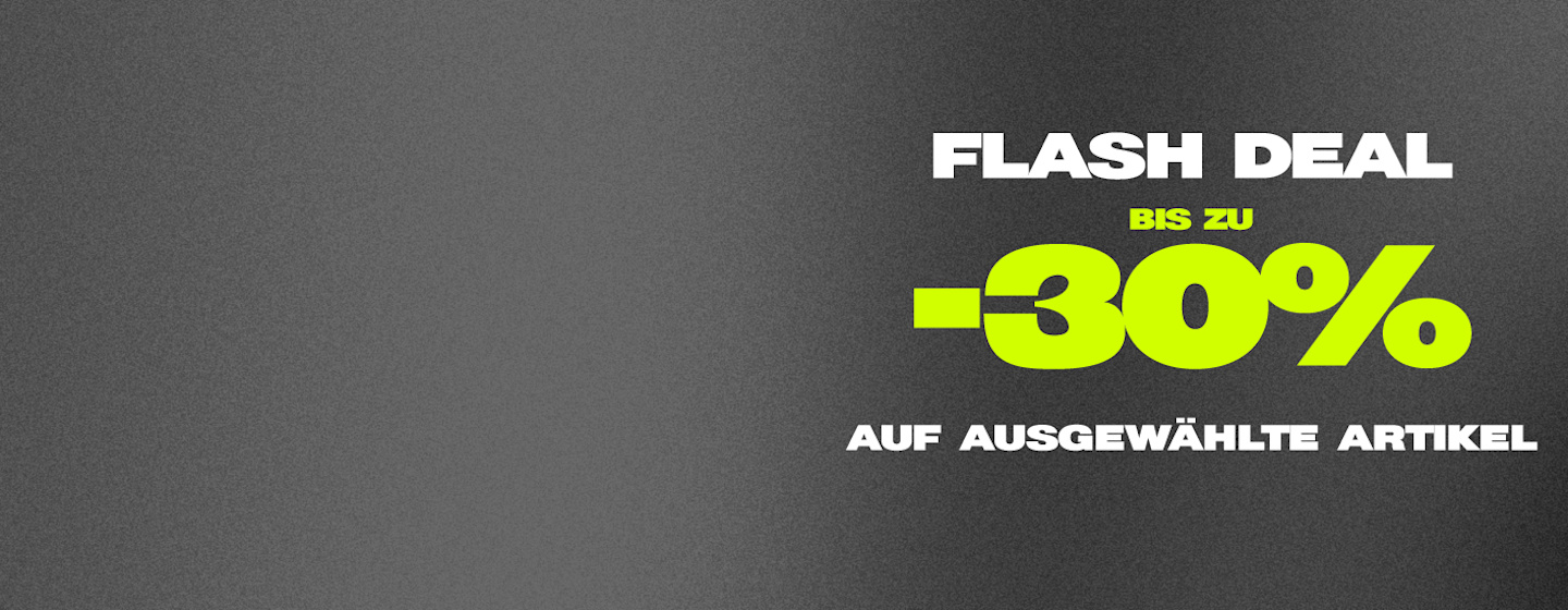 Flash Deal bis zu 30% auf ausgewaehlte artikel 