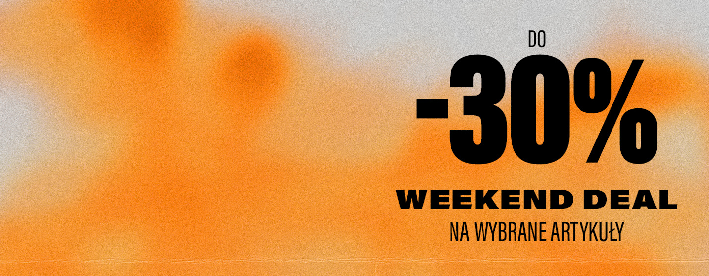 New campaign graphics for the weekend deal with up to 30%