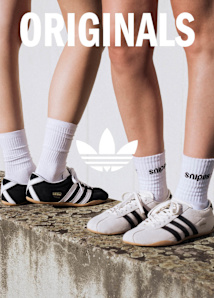 adidas Originals white and black sneakers