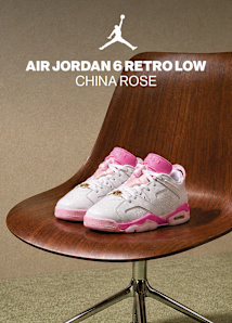 Air Jordan 6 Retro Low "China Rose"