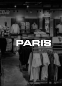 Store tour cards: Frankfurt, Vienna, Paris, Naples