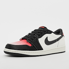 Air Jordan 1 Low in white/red/black