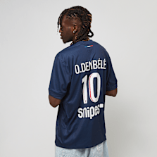 Backside of the First PSG x Jordan kit with Dembele print