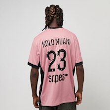 Backside of the Third PSG x Jordan kit with Kolo Muani print