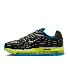 NIKE Air Max TL 2.5 in black with yellow and blue outsole