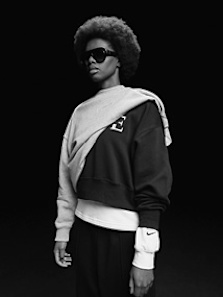 snipes black week pre-access images of male and female models wearing streetwear clothing, sneakers and more