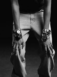 snipes black week pre-access images of male and female models wearing streetwear clothing, sneakers and more