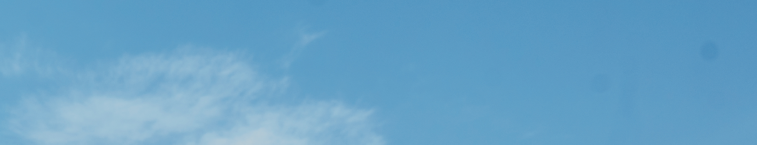 Blue sky background