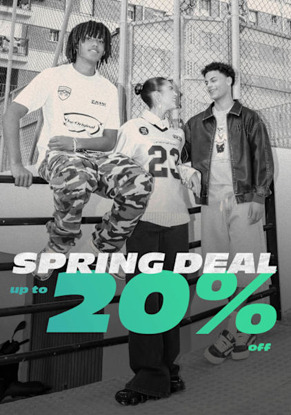 Snipes spring deal -20% off