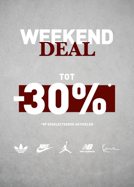 Weekend Deal -30% off selected items