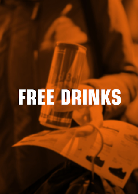 snipes lüdenscheid store opening image of store bakcground with text: hallo lüdenscheid 28-29 november sneaker deals free candy bar & drinks