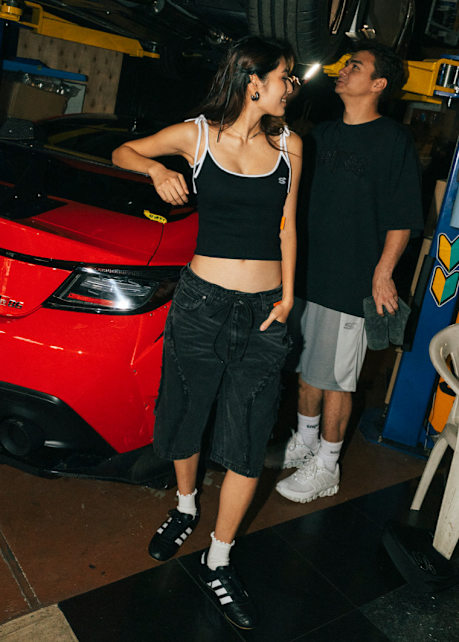 Women wearing Snipes Apparel