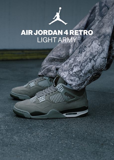 Jordan 4 Retro "Light Army"