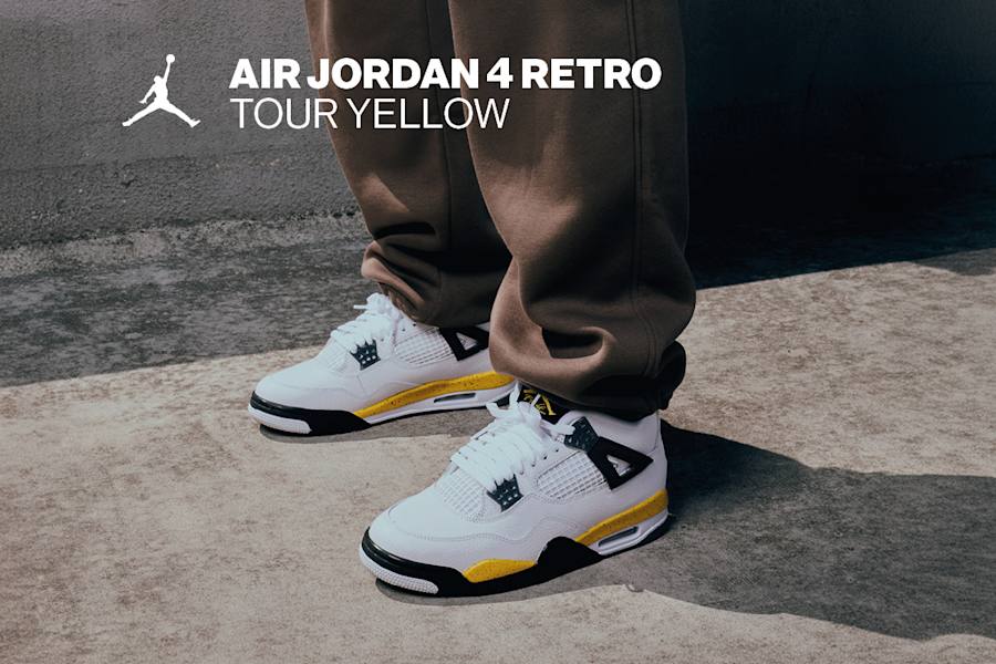 Air Jordan 4 "Tour Yellow"