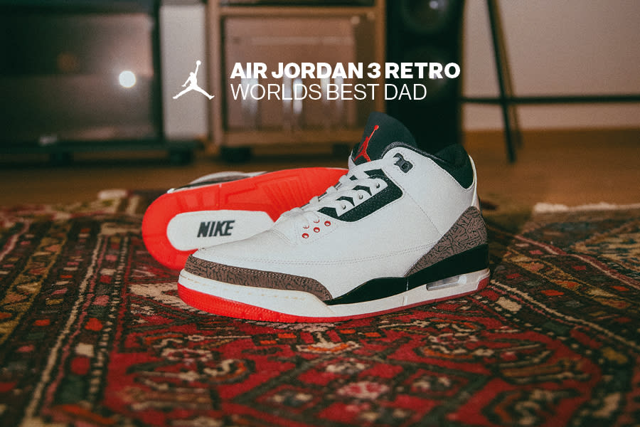 Air Jordan 3 Retro "Worlds Best Dad"