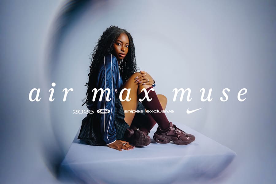 Nike Muse Campaig portaining a girl wearing nike muse sneakers