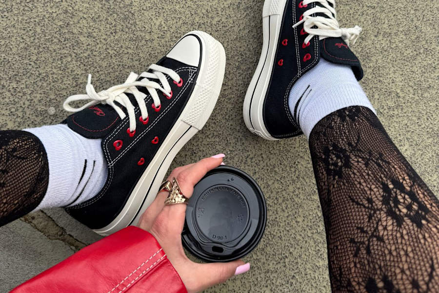 Converse Valentines sneakers