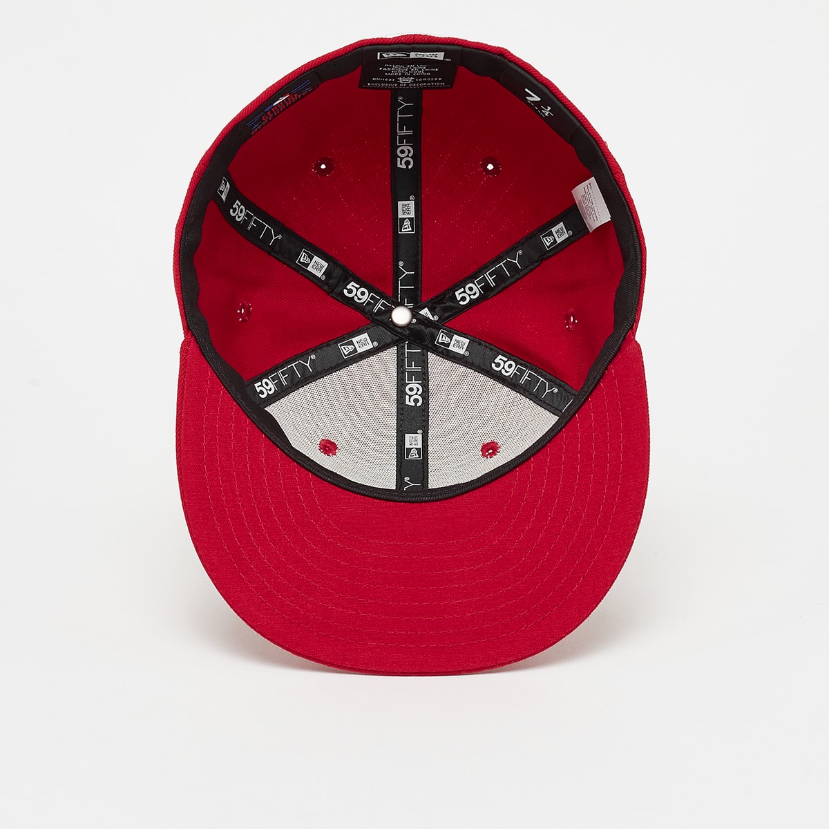 new era Fitted-Cap 59Fifty Basic MLB New York Yankees Caps in rood formaten: 6.875
