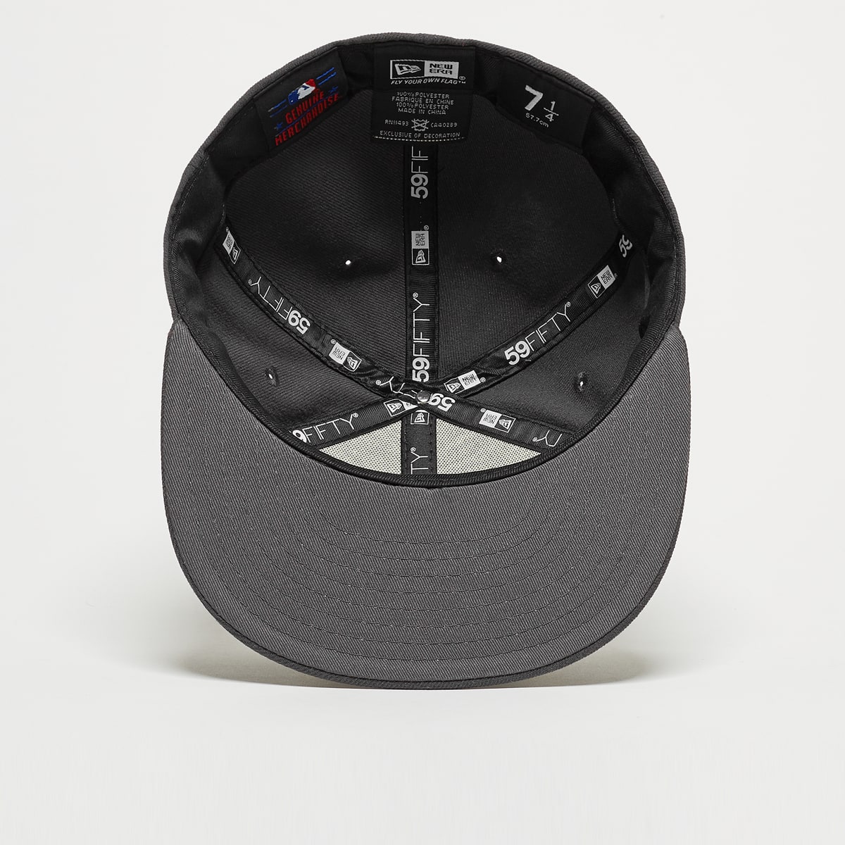 new era Fitted-Cap 59Fifty Basic MLB New York Yankees Caps in grijs formaten: 6.875