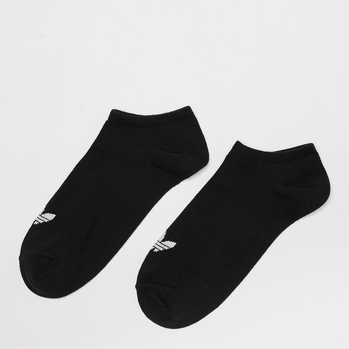 adidas Originals, 3 PACK - adicolor Trefoil No Show Socks, black