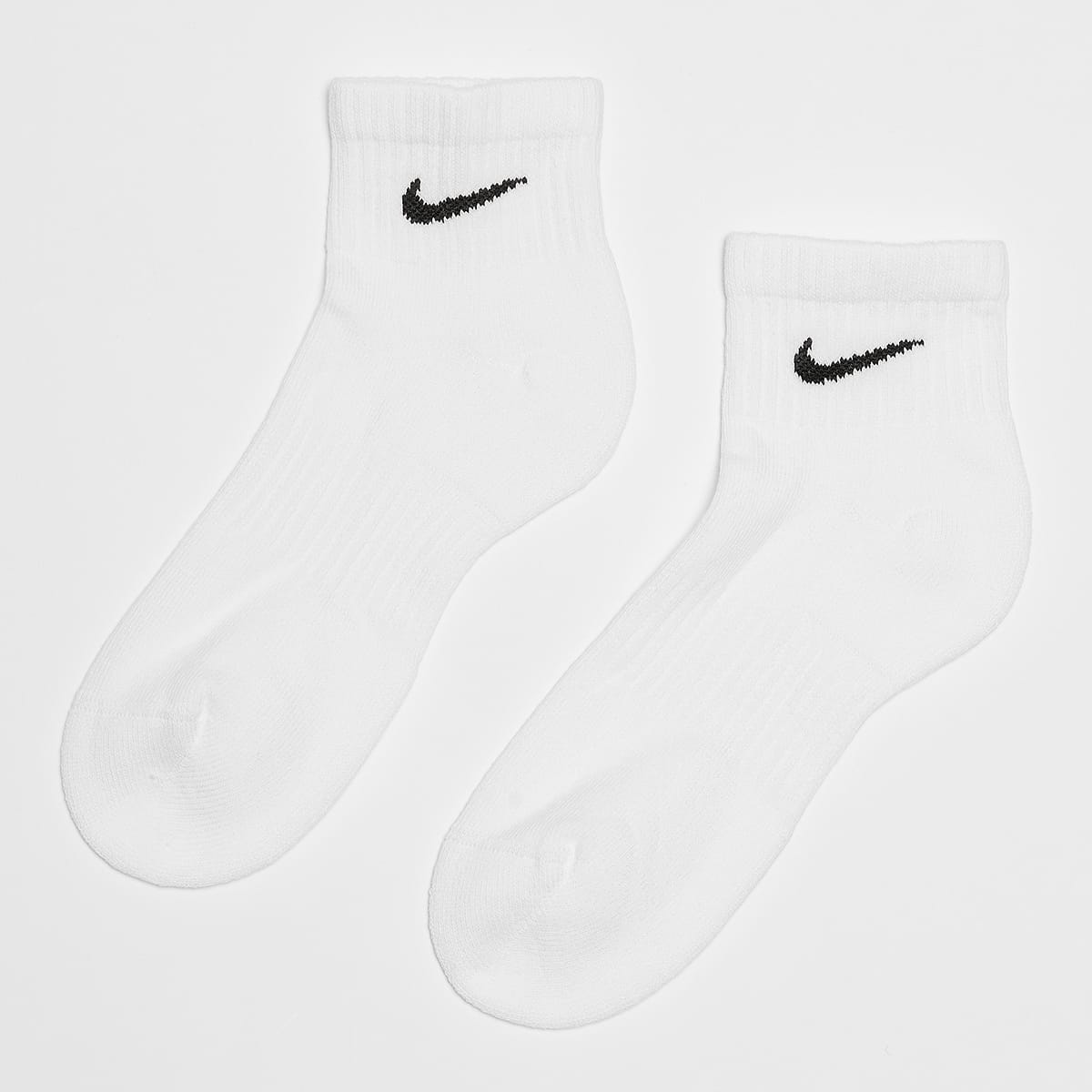 Nike, 3 PACK - Everyday Cushioned Training Ankle Socks, white