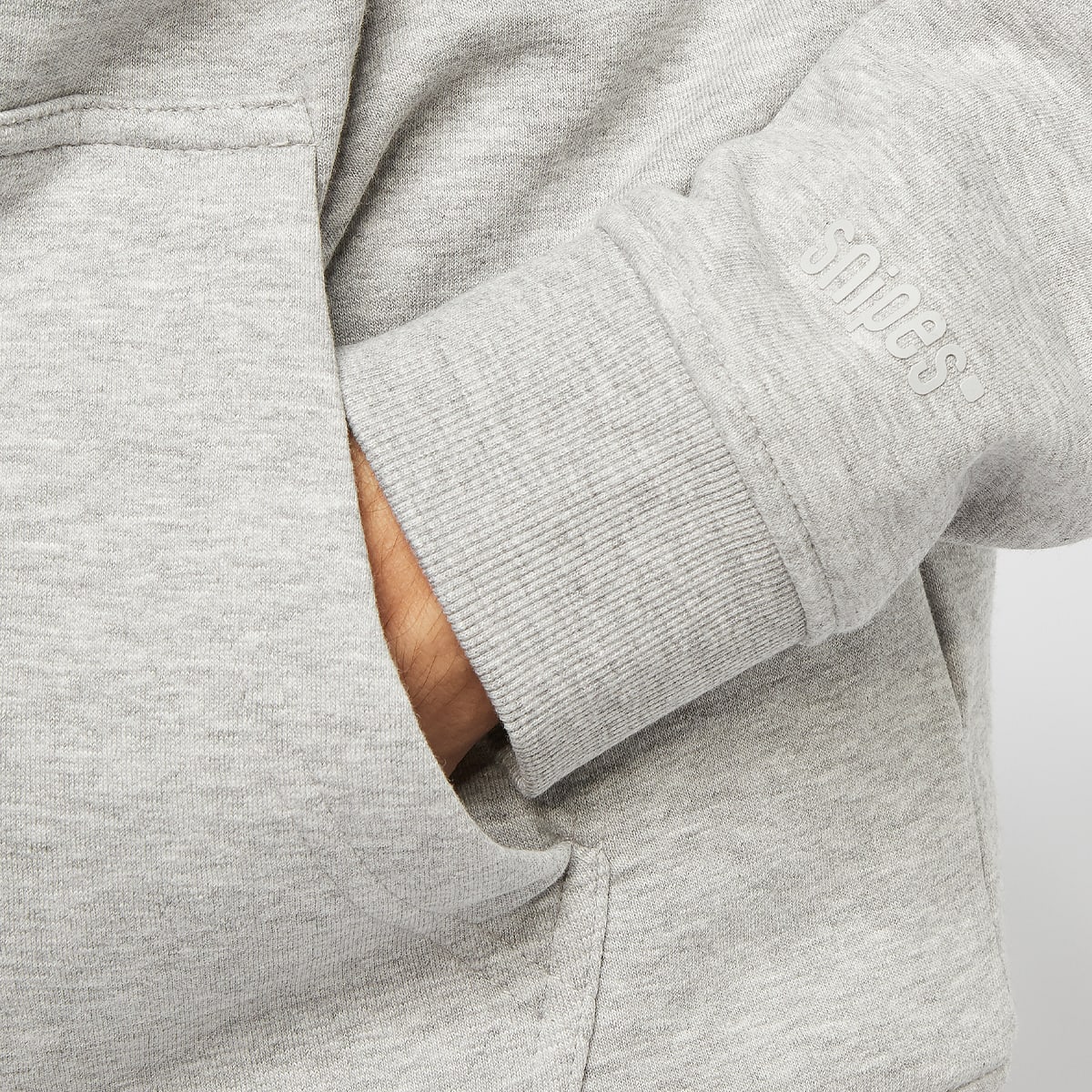 SNIPES Hooded-Sweatshirt Box Logo men Hoodies & Sweaters grijs Maat XS Kleding