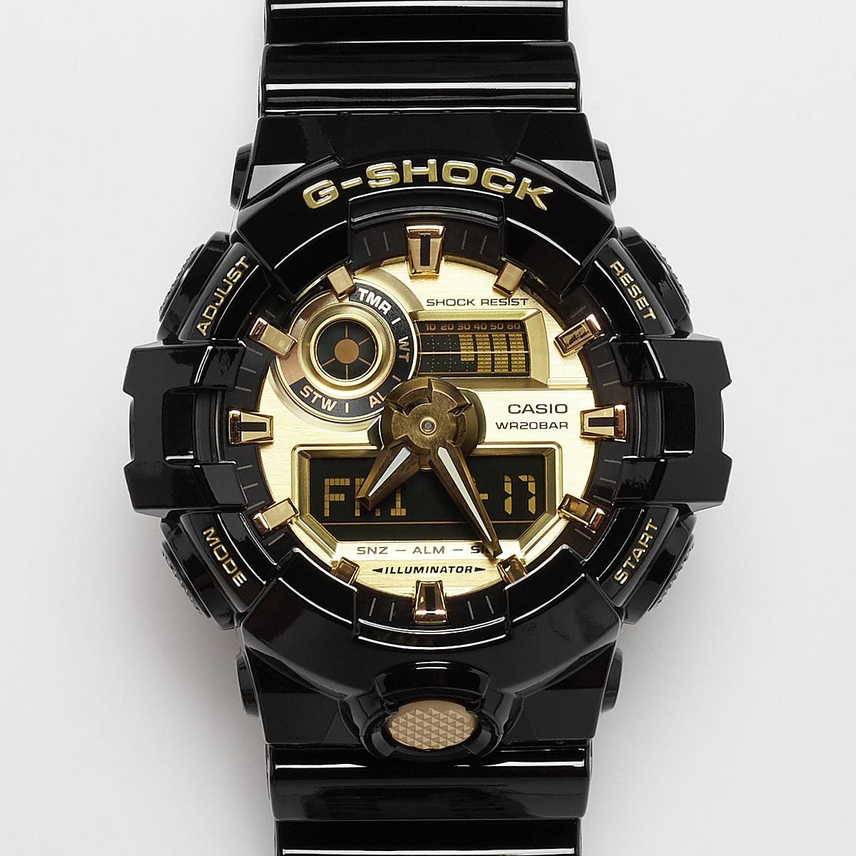 G-SHOCK, GA-710GB-1AER, black