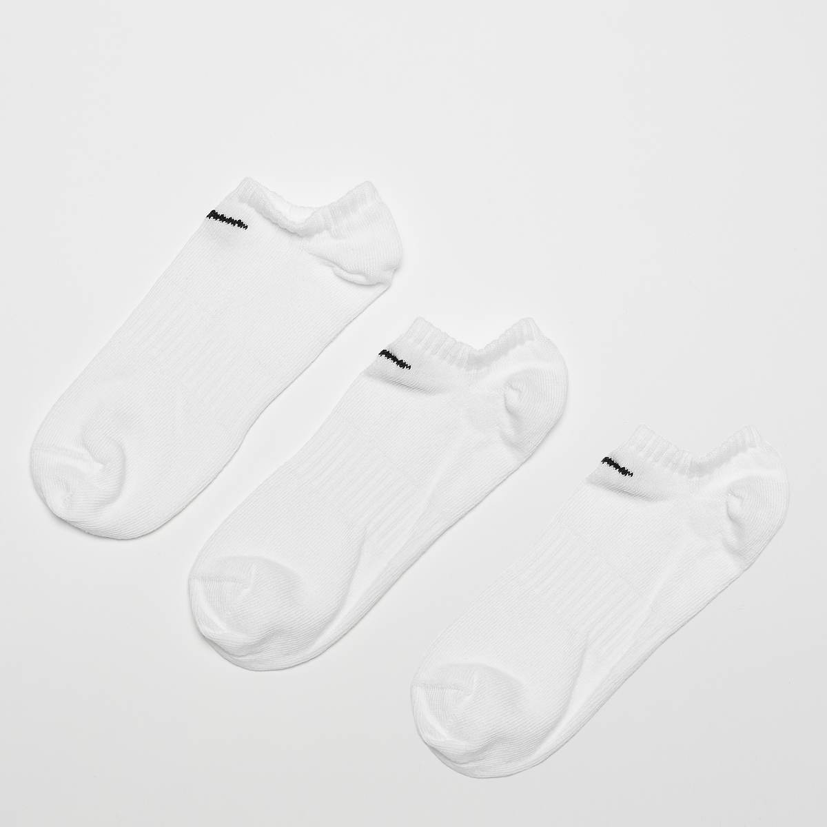 Nike, 3 PACK - Everyday Lightweight Training No-Show Socks, white
