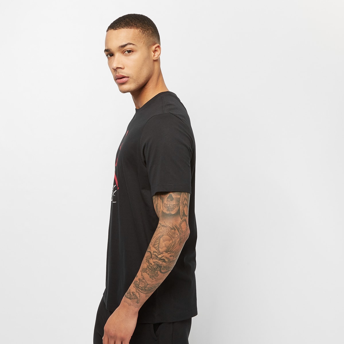 Jordan Jumpman Flight HBR T-Shirts & Polo's in zwart formaten: S