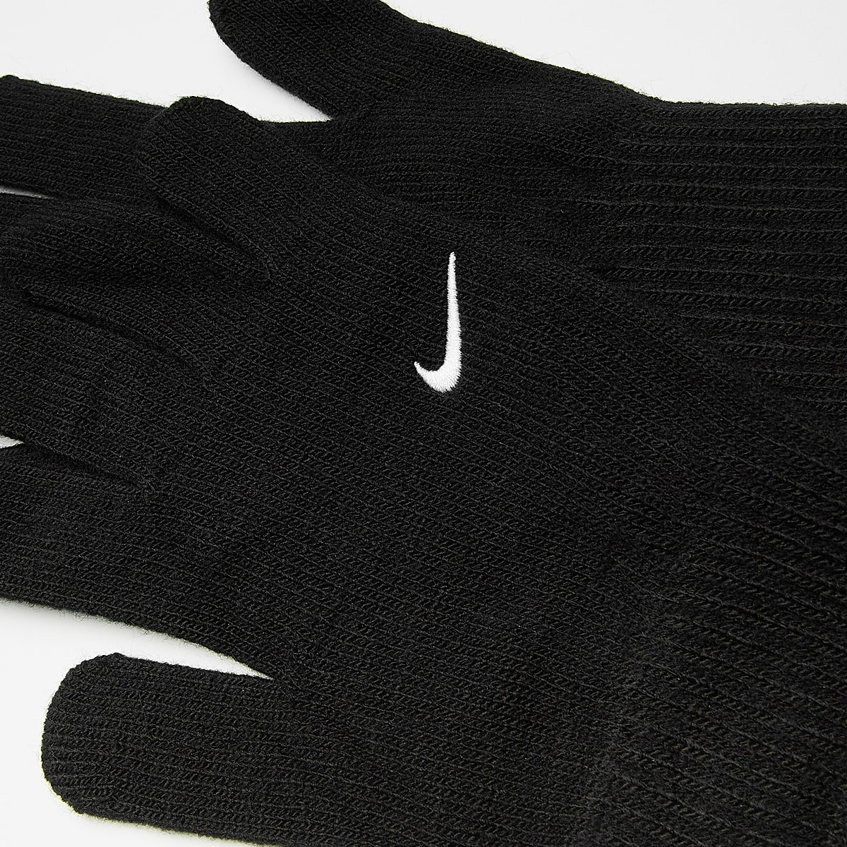 Nike Swoosh Knit Gloves 2.0 unisex Accessoires zwart Maat S M