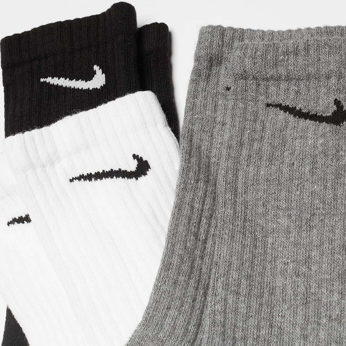 Nike 3 PACK Everyday Cushioned Unisex Sokken multicolor Maat 38-42 Kleding
