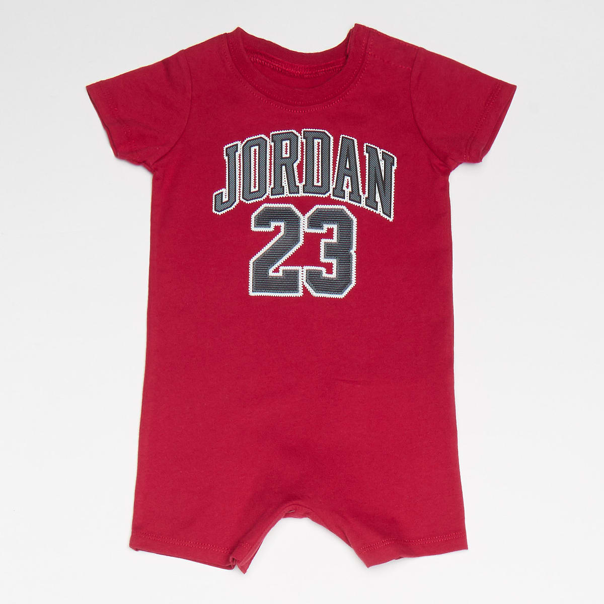 Jordan 23 Romper & Bootie Set Baby Rompers & Sets in rood formaten: 0M-6M