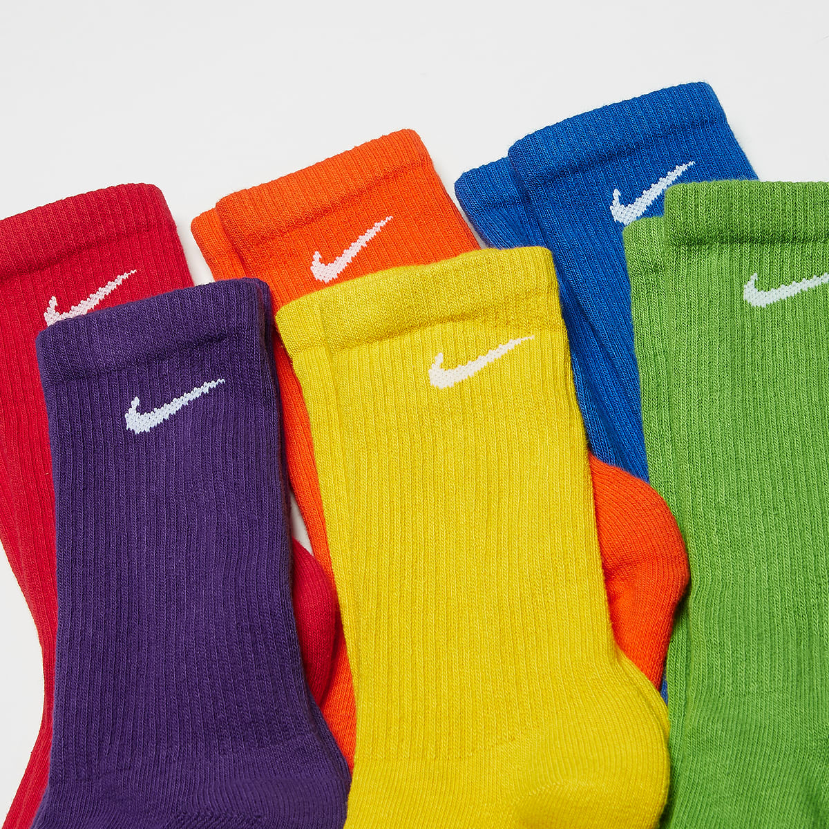 Nike 6 PACK Everyday Cushion Crew Training unisex Sokken multicolor Maat 34-38 Kleding