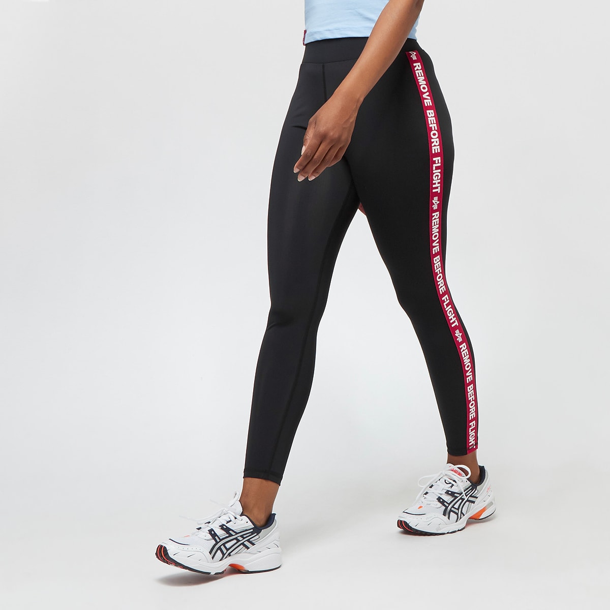 Alpha Industries RBF Tape Leggings Damen schwarz Größe S Bekleidung