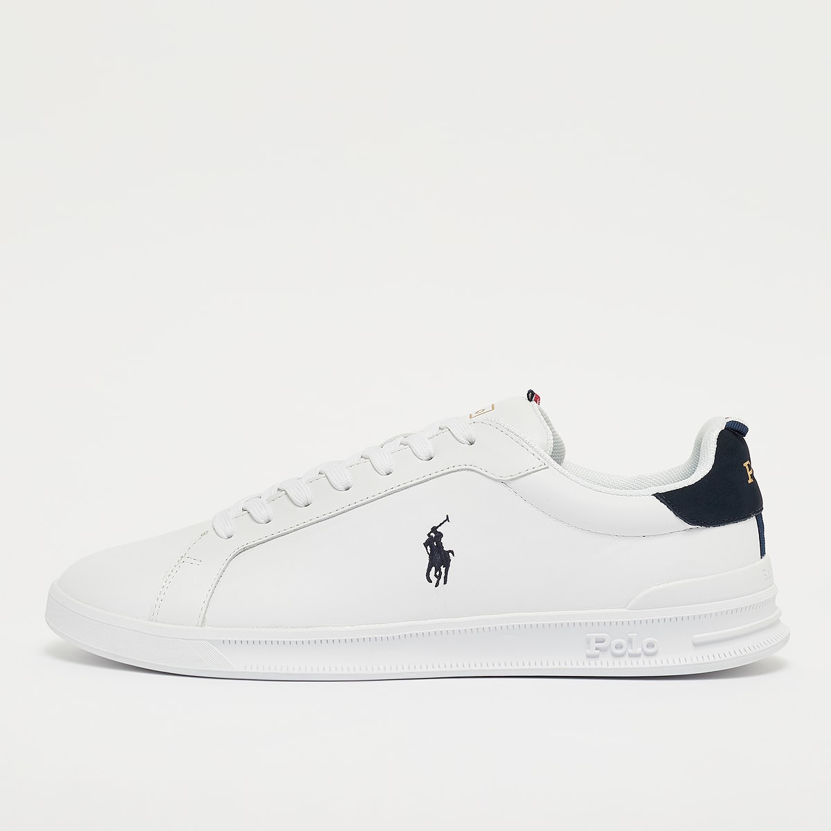 Unselected, Polo Ralph Lauren, Heritage Court II Leather Sneaker, white (Sold-out)