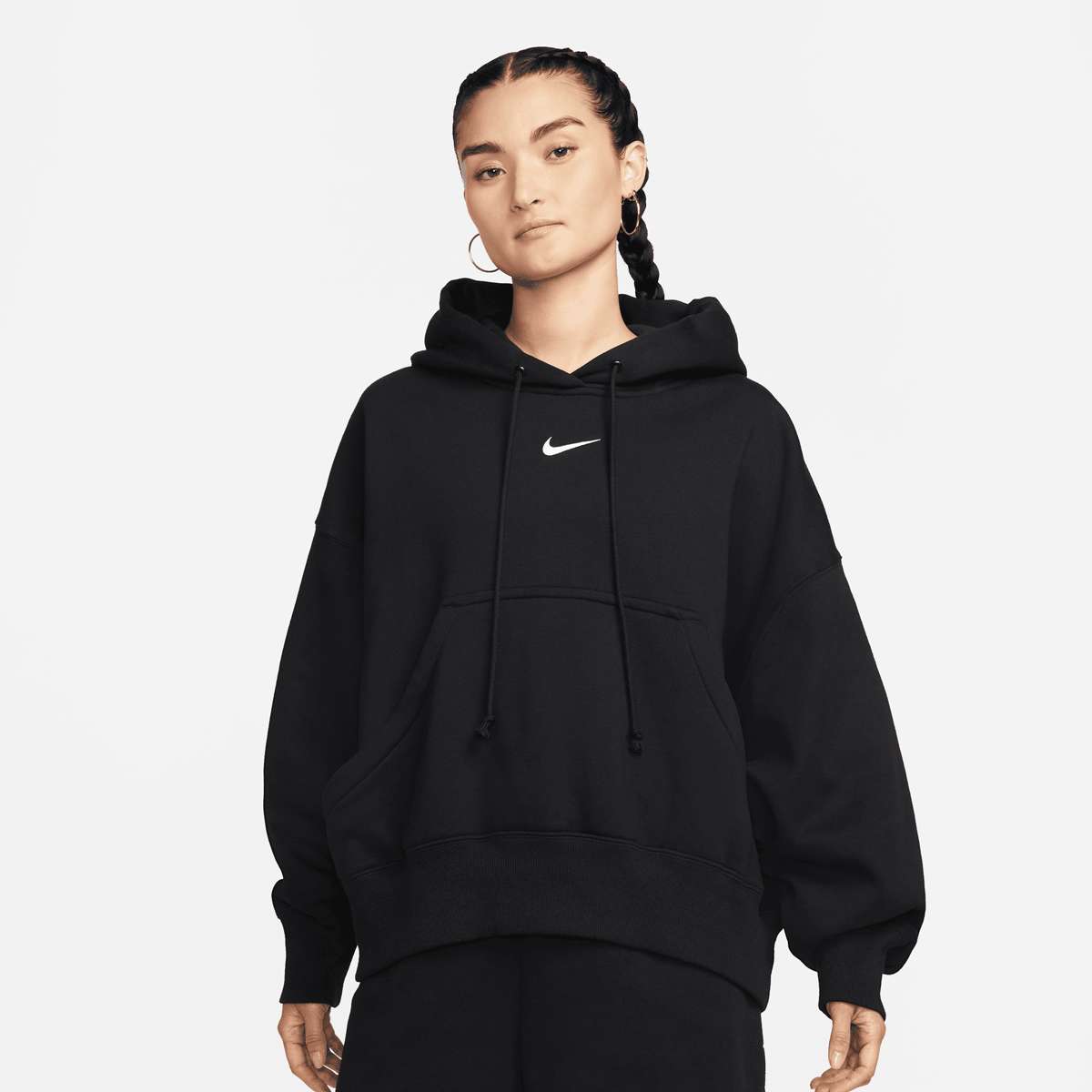 Unselected, Nike, Sportswear Phoenix Fleece Oversized Hoodie, black (Sold-out)