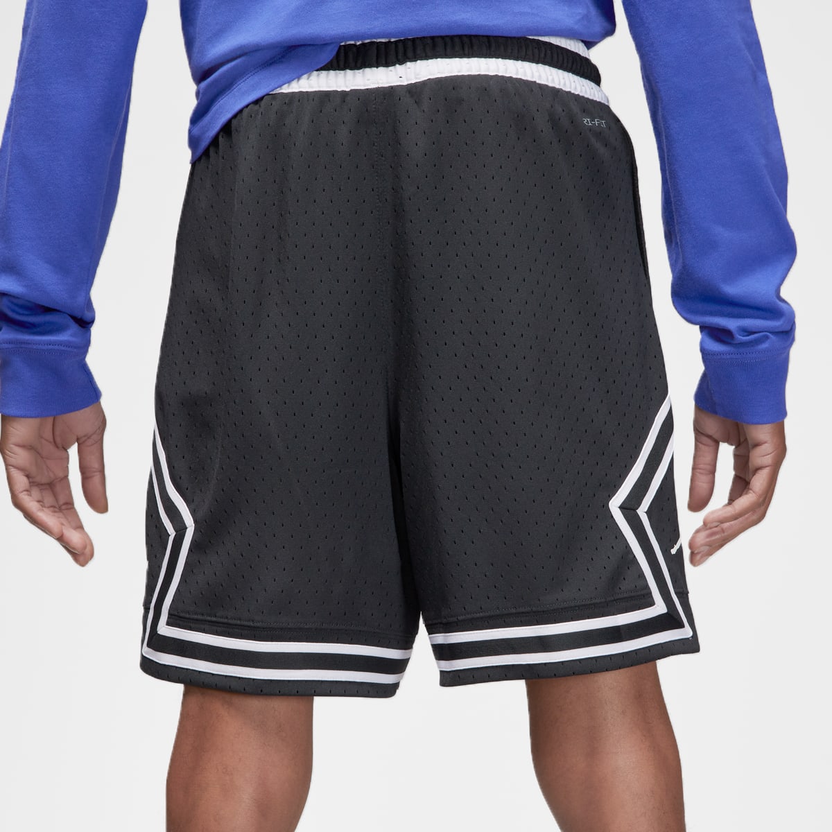 Jordan Dri-FIT Sport Diamond Shorts men Sportshorts zwart Maat S Kleding