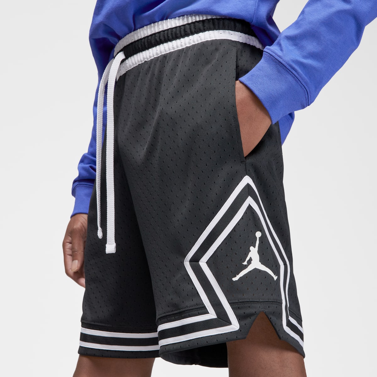 Jordan Dri-FIT Sport Diamond Shorts men Sportshorts zwart Maat S Kleding