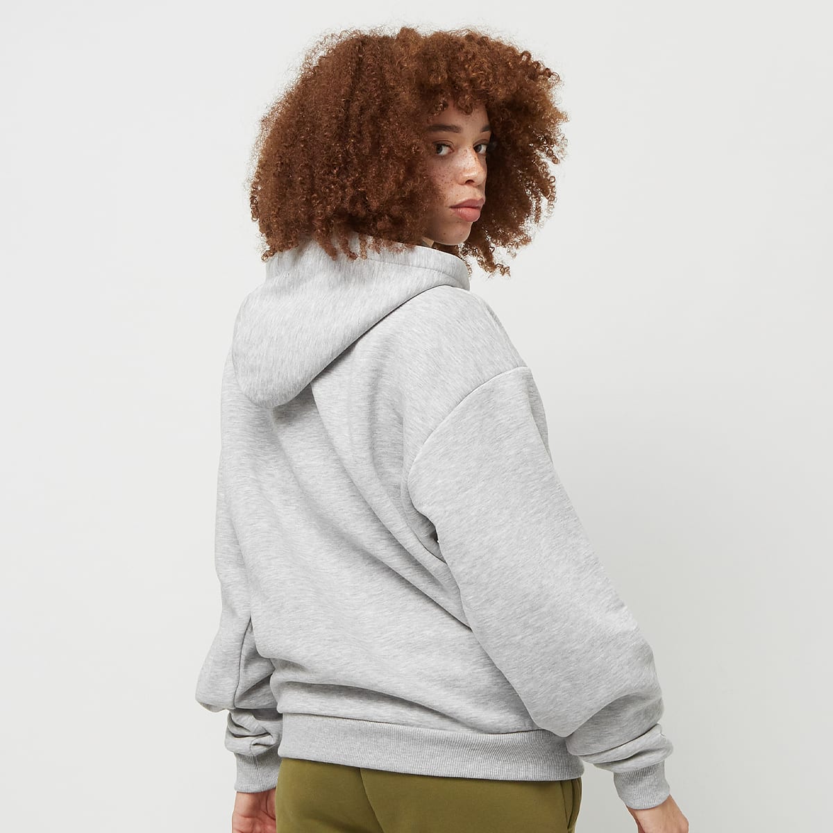 Karl Kani Chest Signature Essential Zip Hoodie Women Hoodies & Sweaters grijs Maat M Kleding