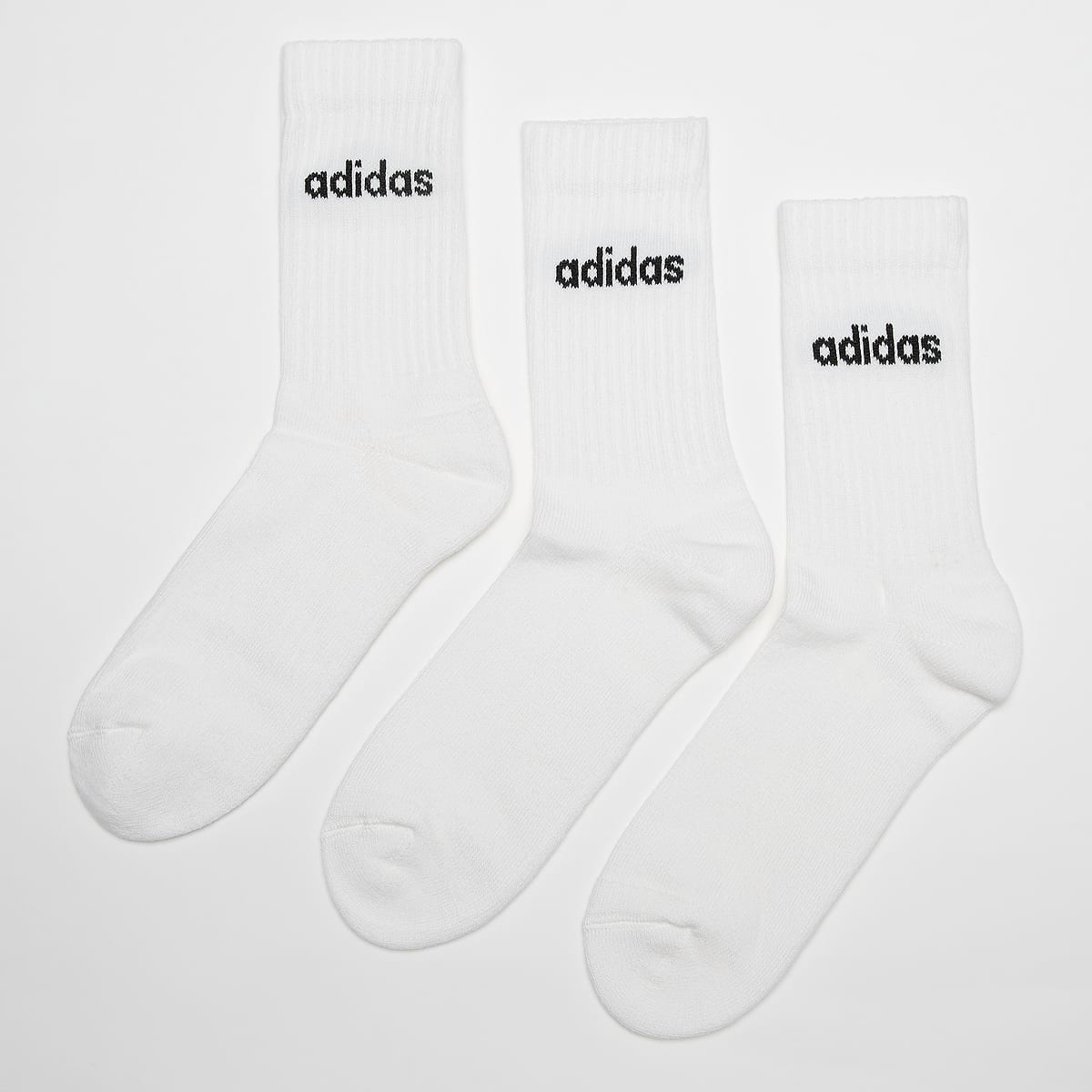 adidas Originals, 3 PACK - Cushion Linear Crew Socks, white