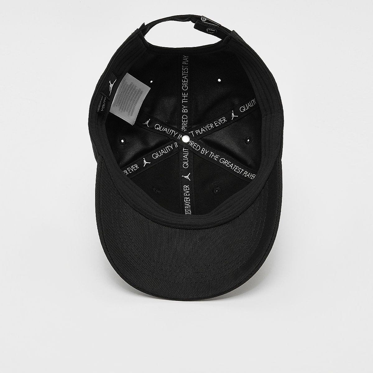 Jordan Metal Jumpman Curve Brim unisex Caps zwart Maat 8Y-20Y Accessoires