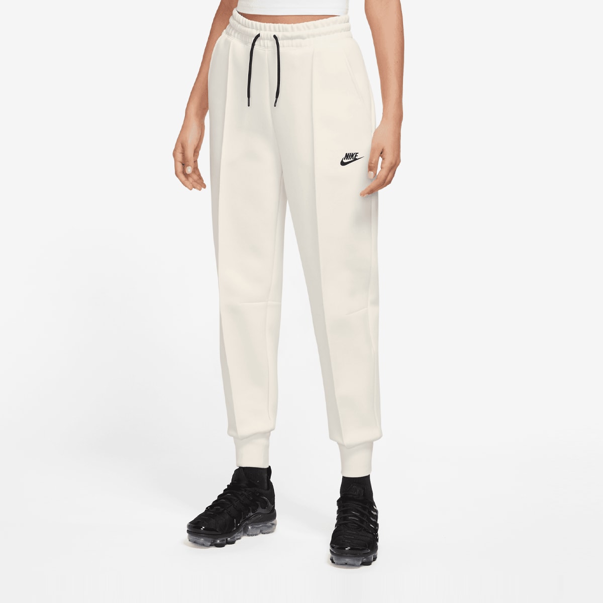 Nike, Sportswear Tech Fleece Mid Rise Jogger, beige
