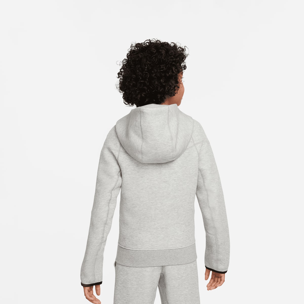 Nike Tech Fleece Full-Zip Hoodie Hoodies & Sweaters in grijs formaten: 137