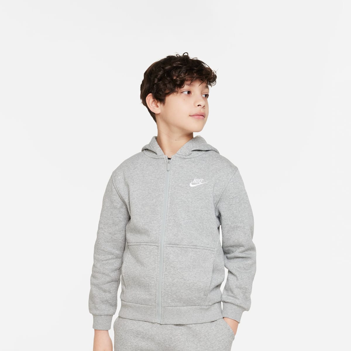 Unselected, Nike, Club Fleece Full-Zip Hoodie, black (Sold-out)