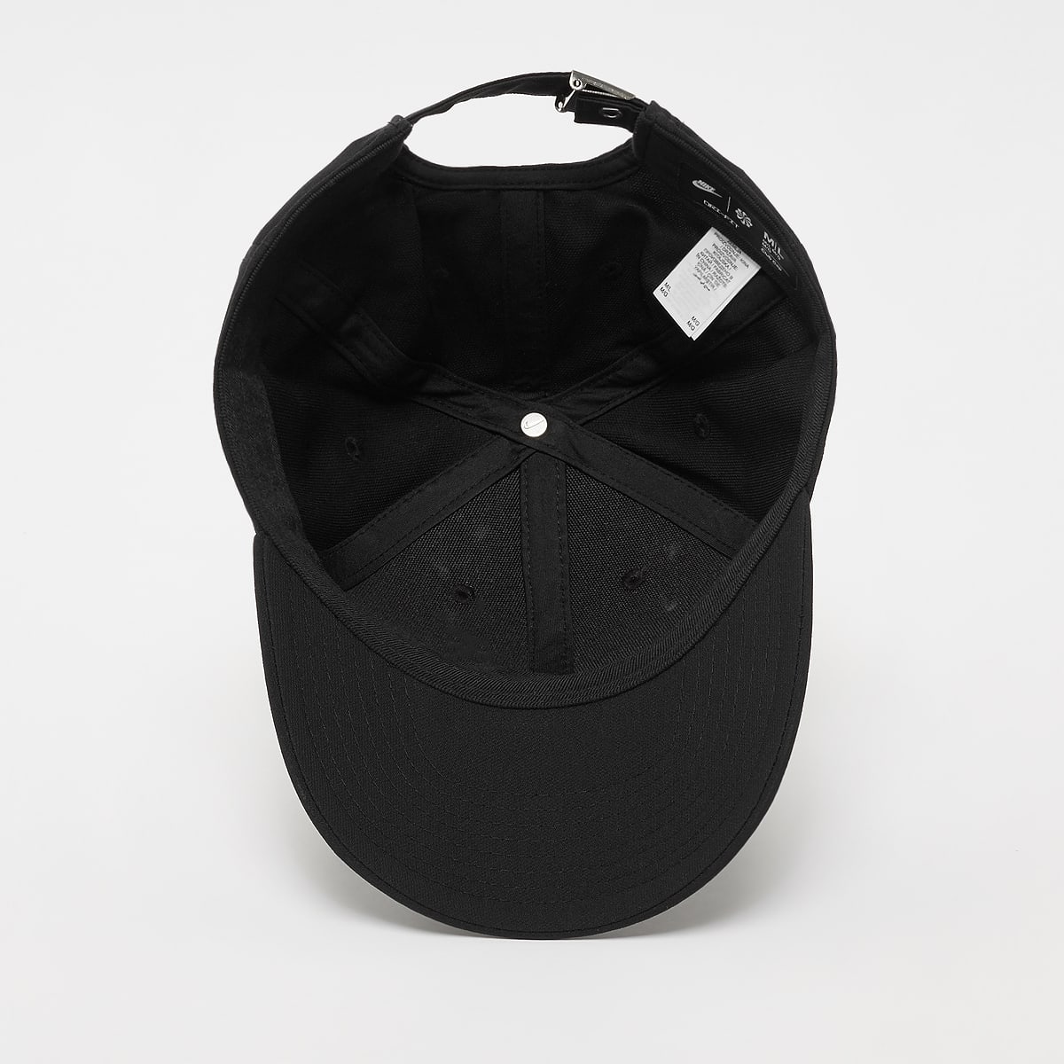 Nike Dri-FIT Club Structured Metal Logo Cap unisex Caps zwart Maat M L Accessoires