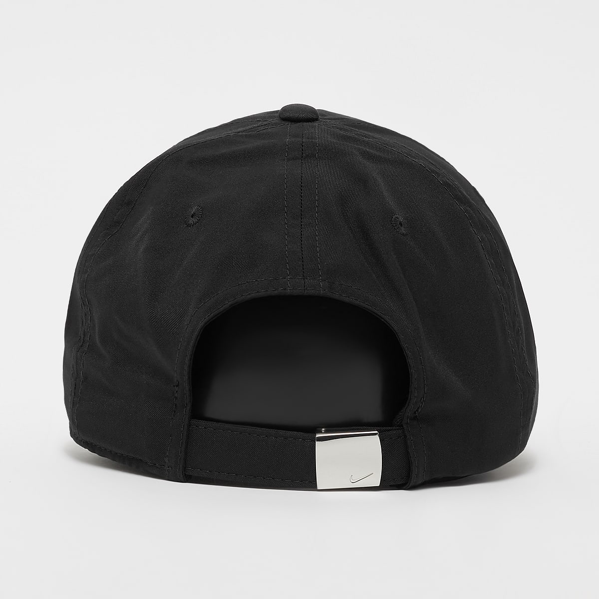 Nike Dri-FIT Club Unstrukturierte Metall-Swoosh-Cap unisex Caps zwart Maat M L Accessoires